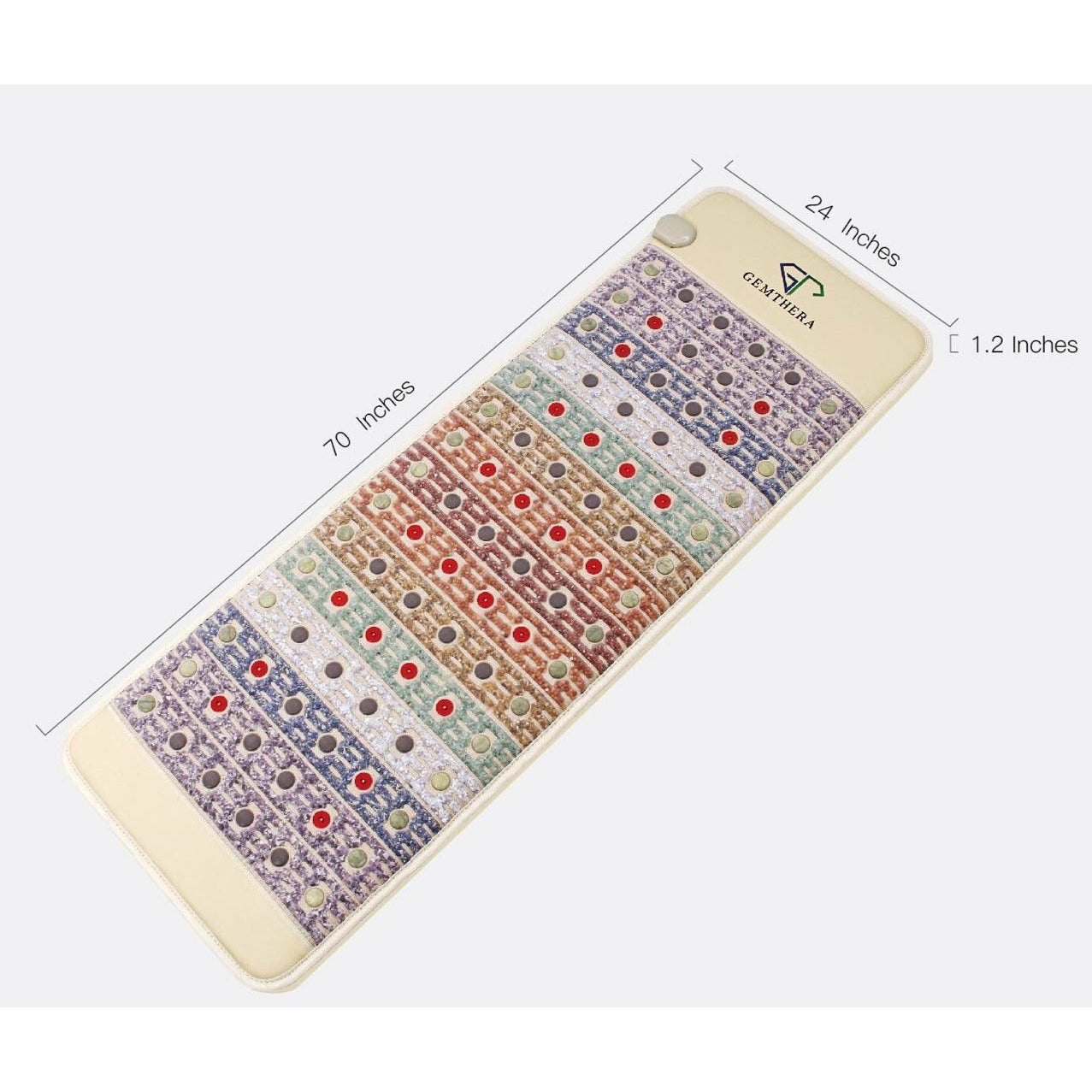 5-in-1 Gemstone PEMF Infrared Heating Mat.